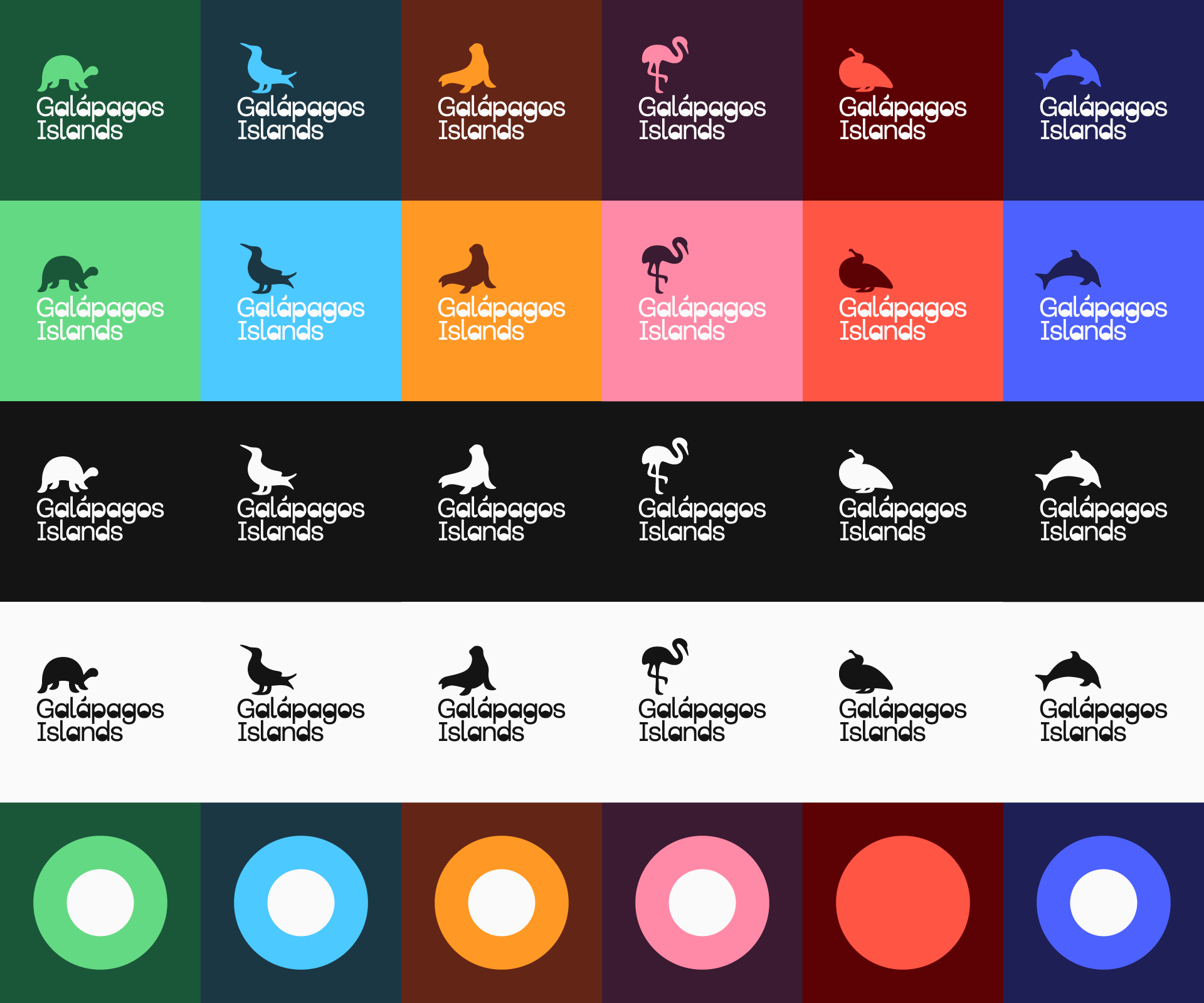 Logo and color palette
