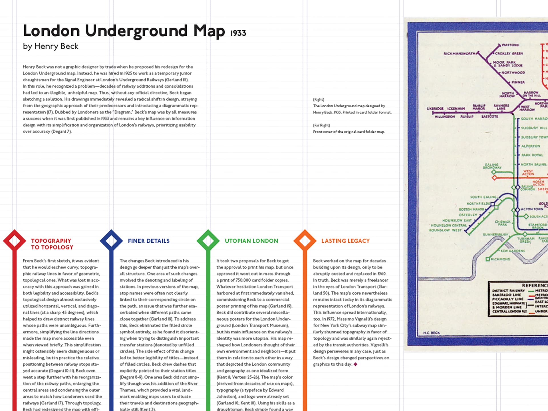 Vintage London Underground Map Poster – 1947 Design, Satin Photo Paper, Multiple Sizes (A4 To A0), UK Made