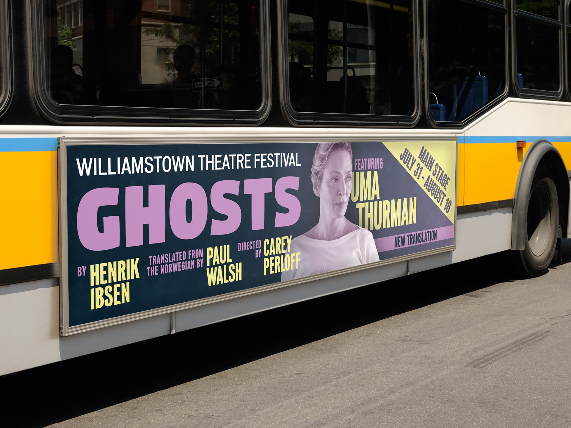 “Ghosts” bus ad