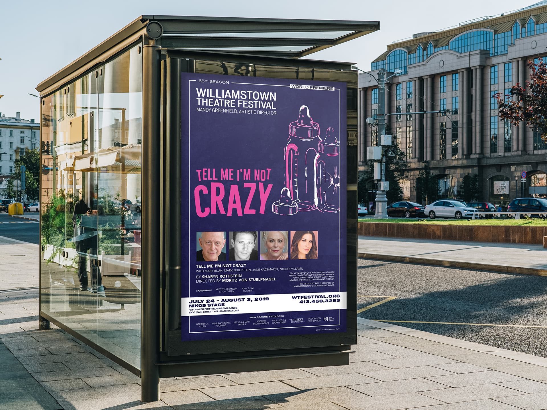 “Tell Me I’m Not Crazy” show poster